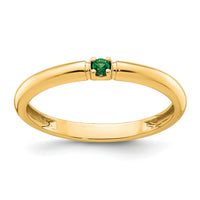 14k Yellow Gold Mother's Ring Mounting-XMR104/1Y
