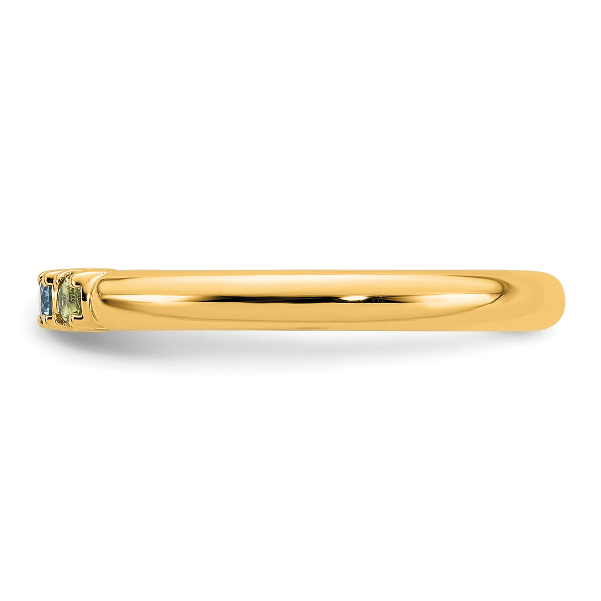 14k Yellow Gold Mother's Ring Mounting-XMR104/4Y