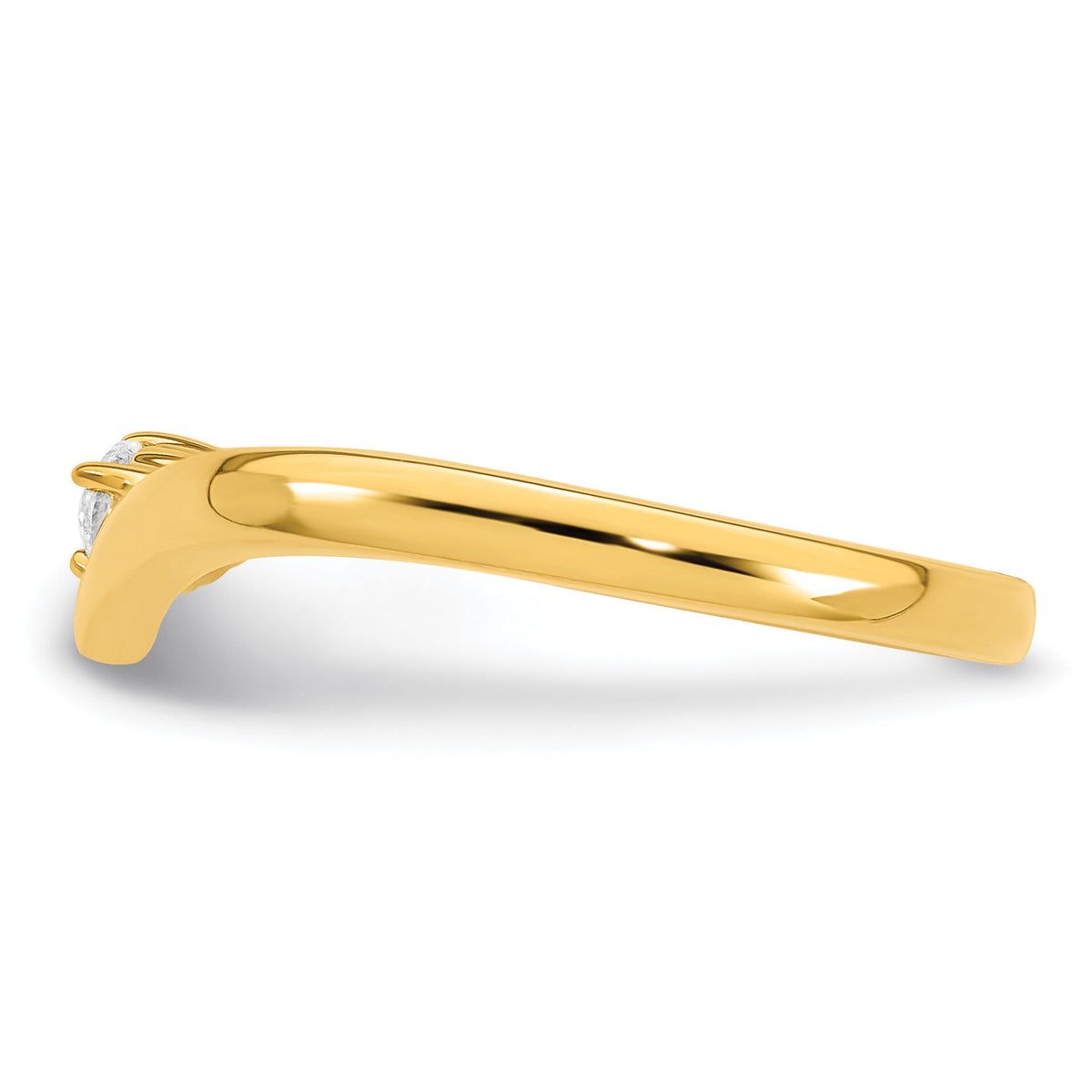 14k 1 Birthstone with Diamond Mother's Ring Mounting-XMR105/1Y
