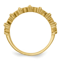 14k Polished 7-Stone Mothers Ring Mounting-XMR17/7
