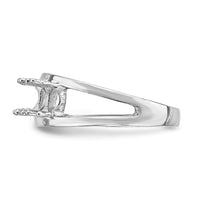14k White Gold Polished 5-Stone Mothers Ring Mounting-XMR2/5W