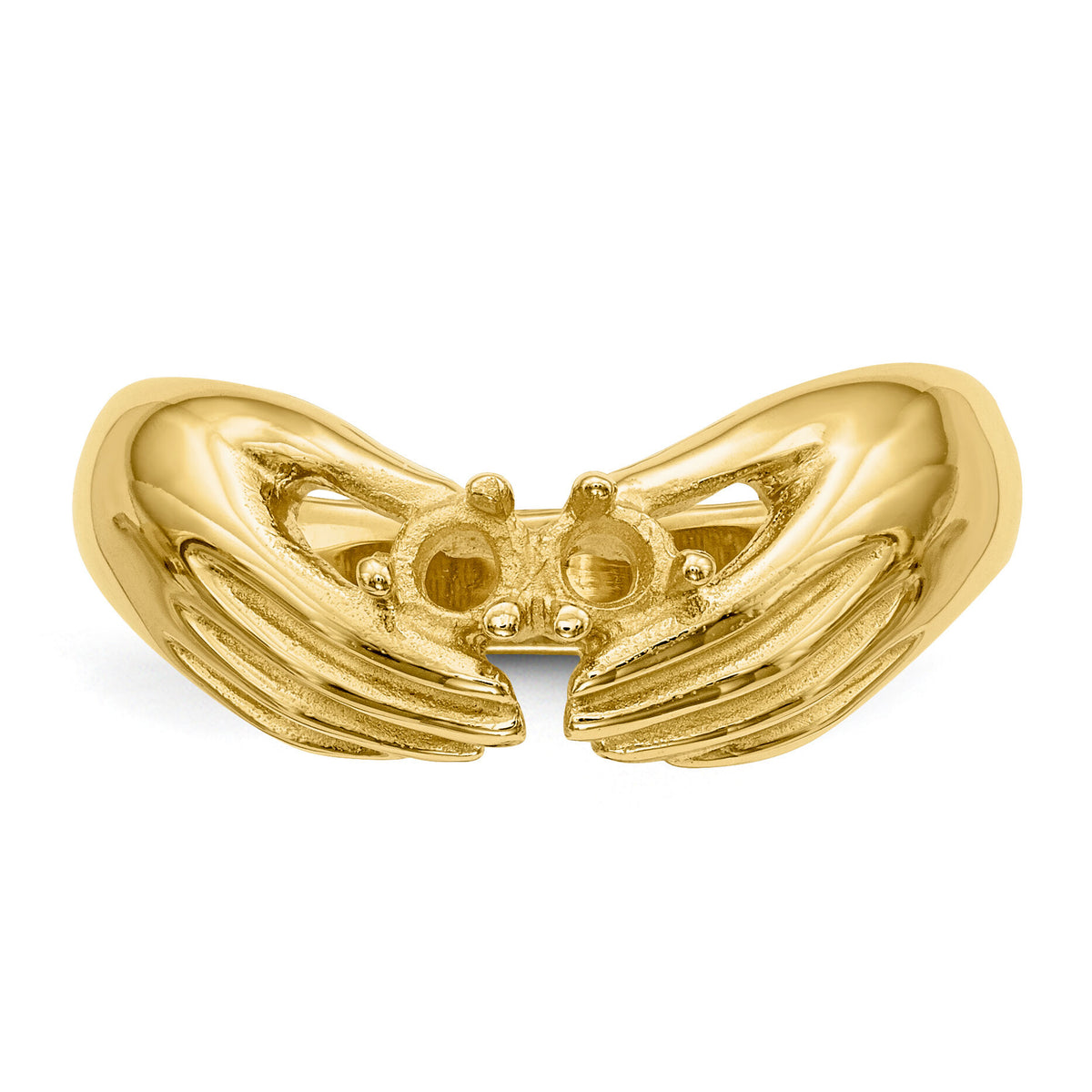 14k 2 Stone Family Ring Mounting-XMR51/2