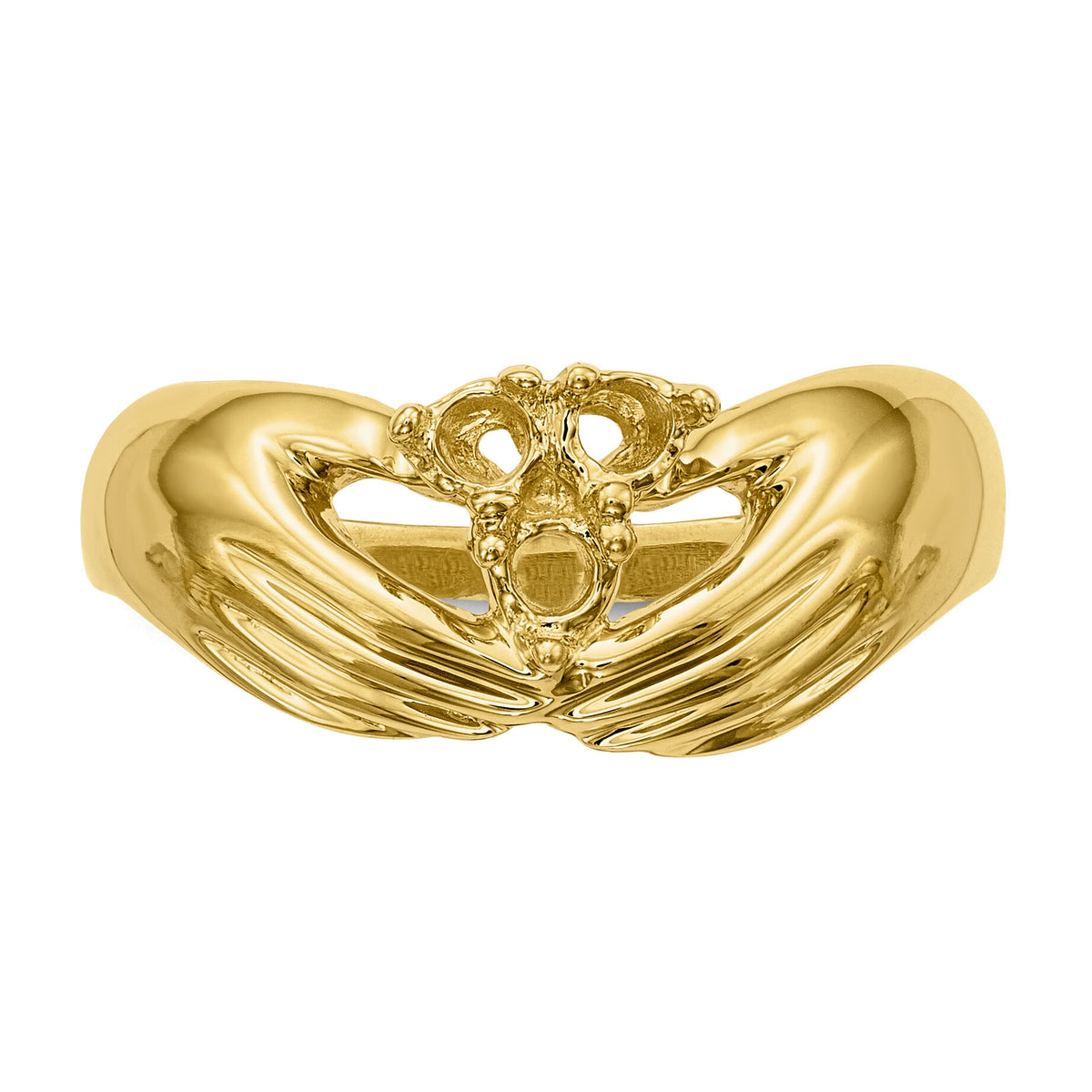 14k 3 Stone Family Ring Mounting-XMR51/3