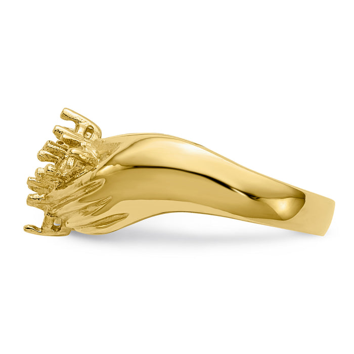 14k 6 Stone Family Ring Mounting-XMR51/6
