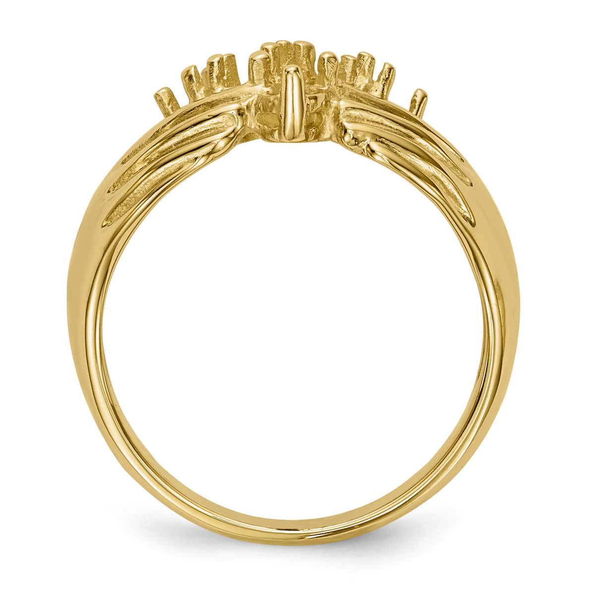 14k 7 Stone Family Ring Mounting-XMR51/7