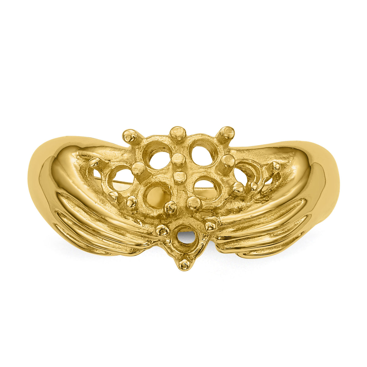 14k 7 Stone Family Ring Mounting-XMR51/7