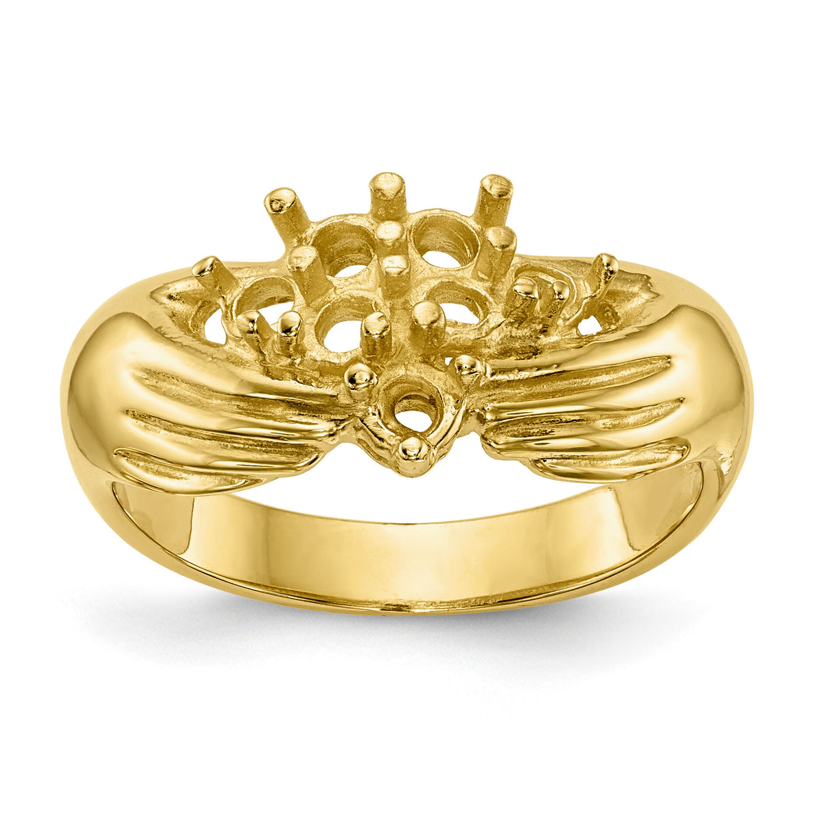 14k 7 Stone Family Ring Mounting-XMR51/7