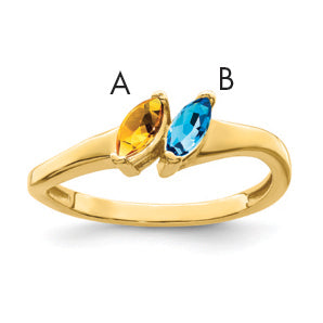 14k Family Jewelry Ring Mounting-XMR62/2-7