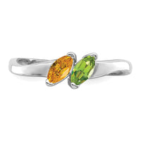 14k White Gold Family Jewelry Ring Mounting-XMR62/2W