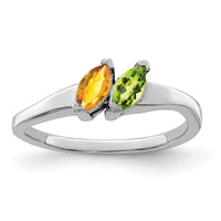 14k White Gold Family Jewelry Ring Mounting-XMR62/2W