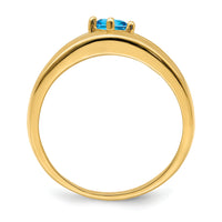 14k Genuine Family Jewelry Ring-XMR63/1GY