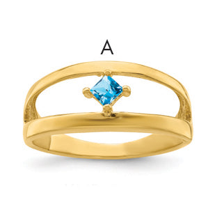 14k Genuine Family Jewelry Ring-XMR63/1GY