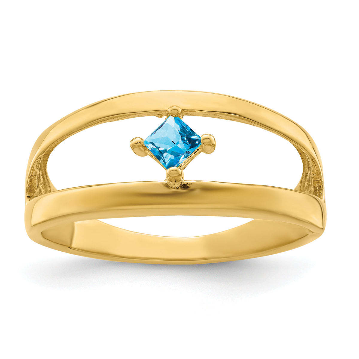 14k Genuine Family Jewelry Ring-XMR63/1GY