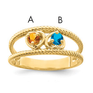 14k Family Jewelry Ring Mounting-XMR65/2