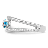 14k White Gold Family Jewelry Ring Mounting-XMR65/2W
