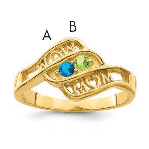 14k Family Jewelry Ring Mounting-XMR66/2
