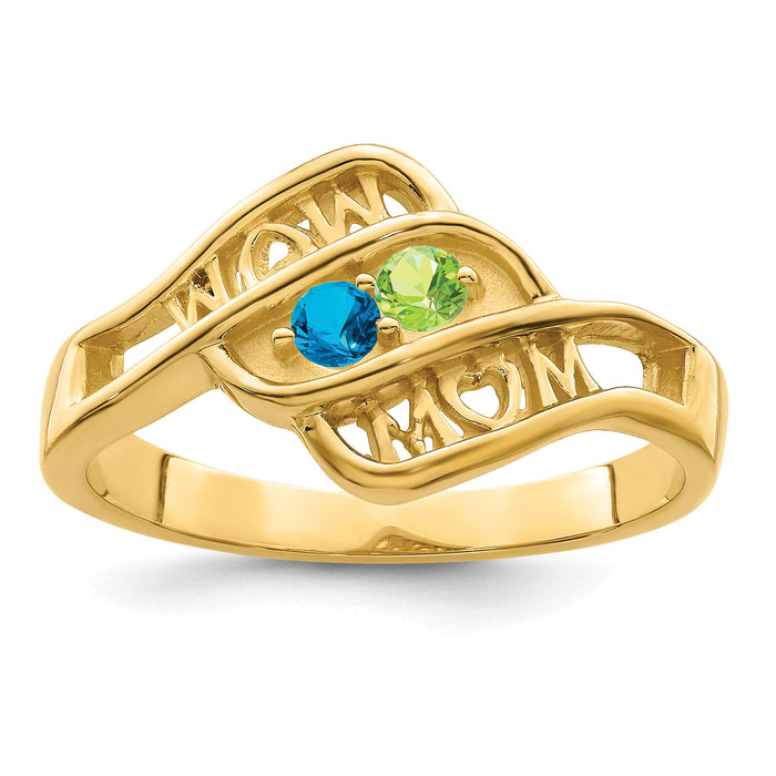 14k Family Jewelry Ring Mounting-XMR66/2