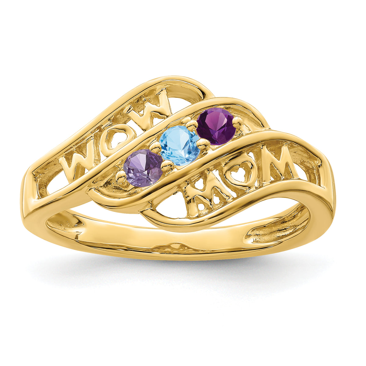 14k Family Jewelry Ring Mounting-XMR66/3-7