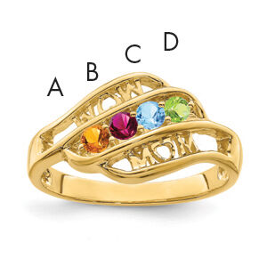 14k Family Jewelry Ring Mounting-XMR66/4