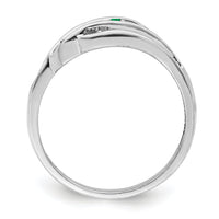 14k White Gold Family Jewelry Ring Mounting-XMR66/4W
