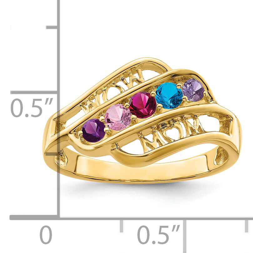 14k Family Jewelry Ring Mounting-XMR66/5