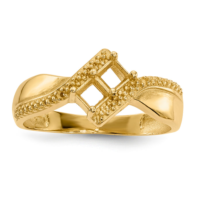 14k Family Jewelry Ring Mounting-XMR67/2-7