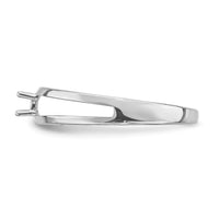14k White Gold Family Jewelry Ring Mounting-XMR71/1W