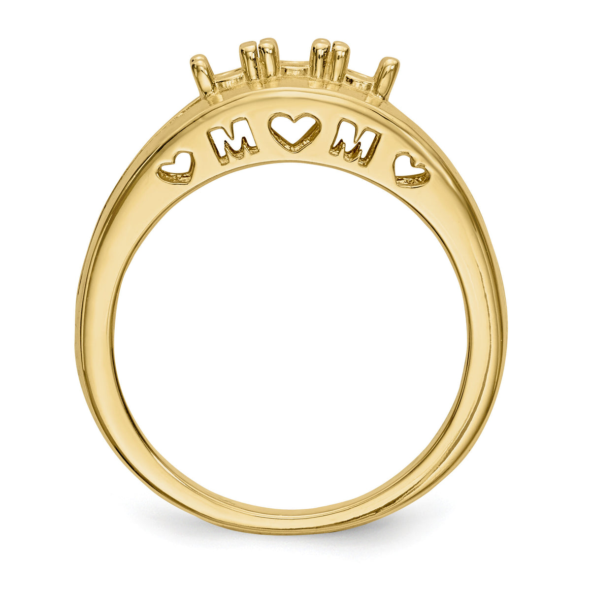 14k Family Jewelry Ring Mounting-XMR71/3