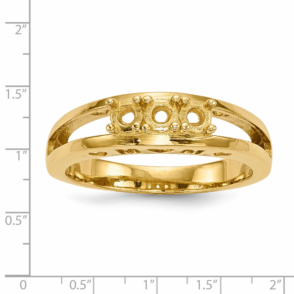 14k Family Jewelry Ring Mounting-XMR71/3