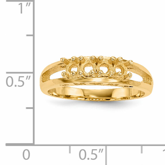 14k Family Jewelry Ring Mounting-XMR71/4
