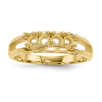 14k Family Jewelry Ring Mounting-XMR71/4