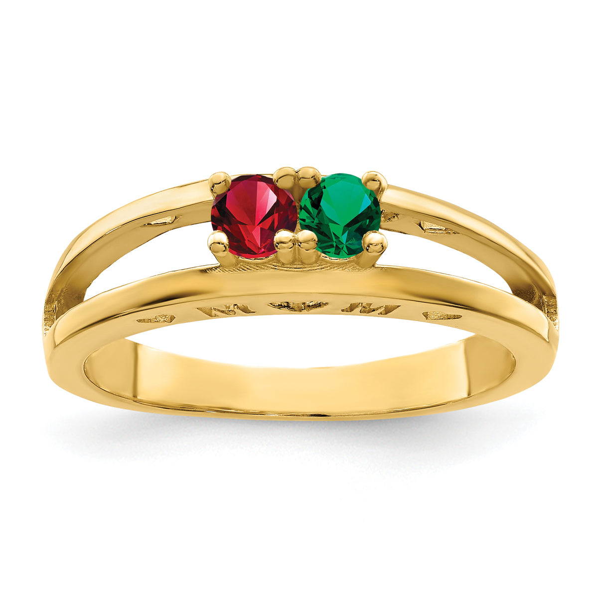 14k Family Jewelry Ring Mounting-XMR71/2-7