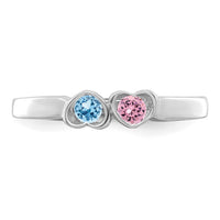 14k White Gold Family Jewelry Ring Mounting-XMR85/2W