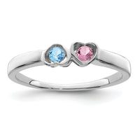 14k White Gold Family Jewelry Ring Mounting-XMR85/2W