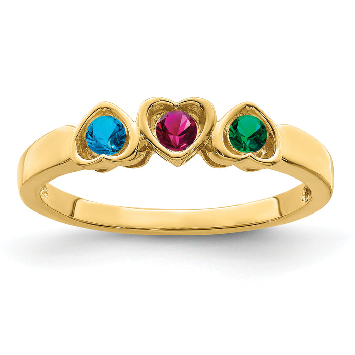 14k Family Jewelry Ring Mounting-XMR85/3-7