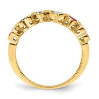 14k Family Jewelry Ring Mounting-XMR85/6
