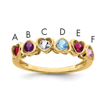 14k Family Jewelry Ring Mounting-XMR85/6