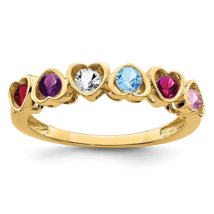 14k Family Jewelry Ring Mounting-XMR85/6-7