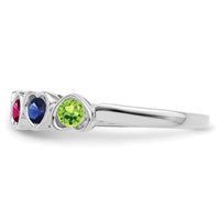 14k White Gold Family Jewelry Ring Mounting-XMR85/6W