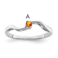 14k White Gold Family Jewelry Ring Mounting-XMR86/1W