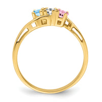 14k Family Jewelry Ring Mounting-XMR86/3