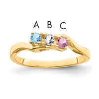 14k Family Jewelry Ring Mounting-XMR86/3