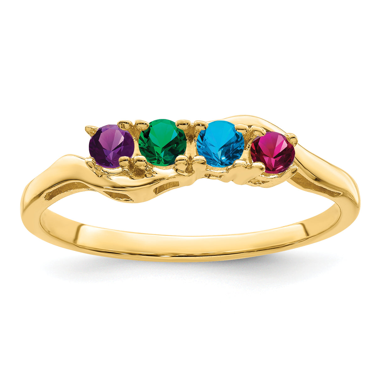 14k Family Jewelry Ring Mounting-XMR86/4-7