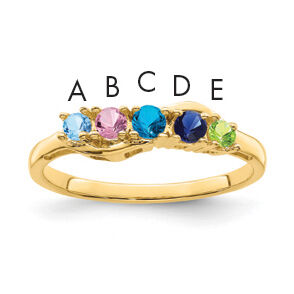 14k Family Jewelry Ring Mounting-XMR86/5