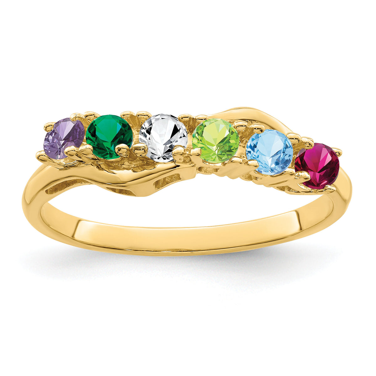 14k Family Jewelry Ring Mounting-XMR86/6