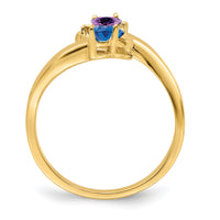 14k Synthetic Family Jewelry Ring-XMR89/2SY