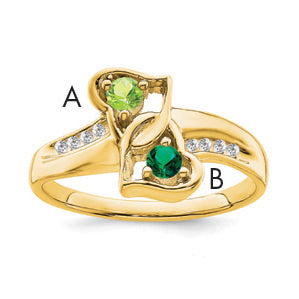 14k Family Jewelry Ring Mounting-XMR91/2-7