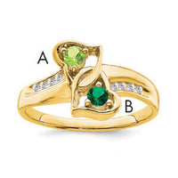 14k Family Jewelry Ring Mounting-XMR91/2