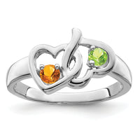 14k White Gold Family Jewelry Ring Mounting-XMR92/2W