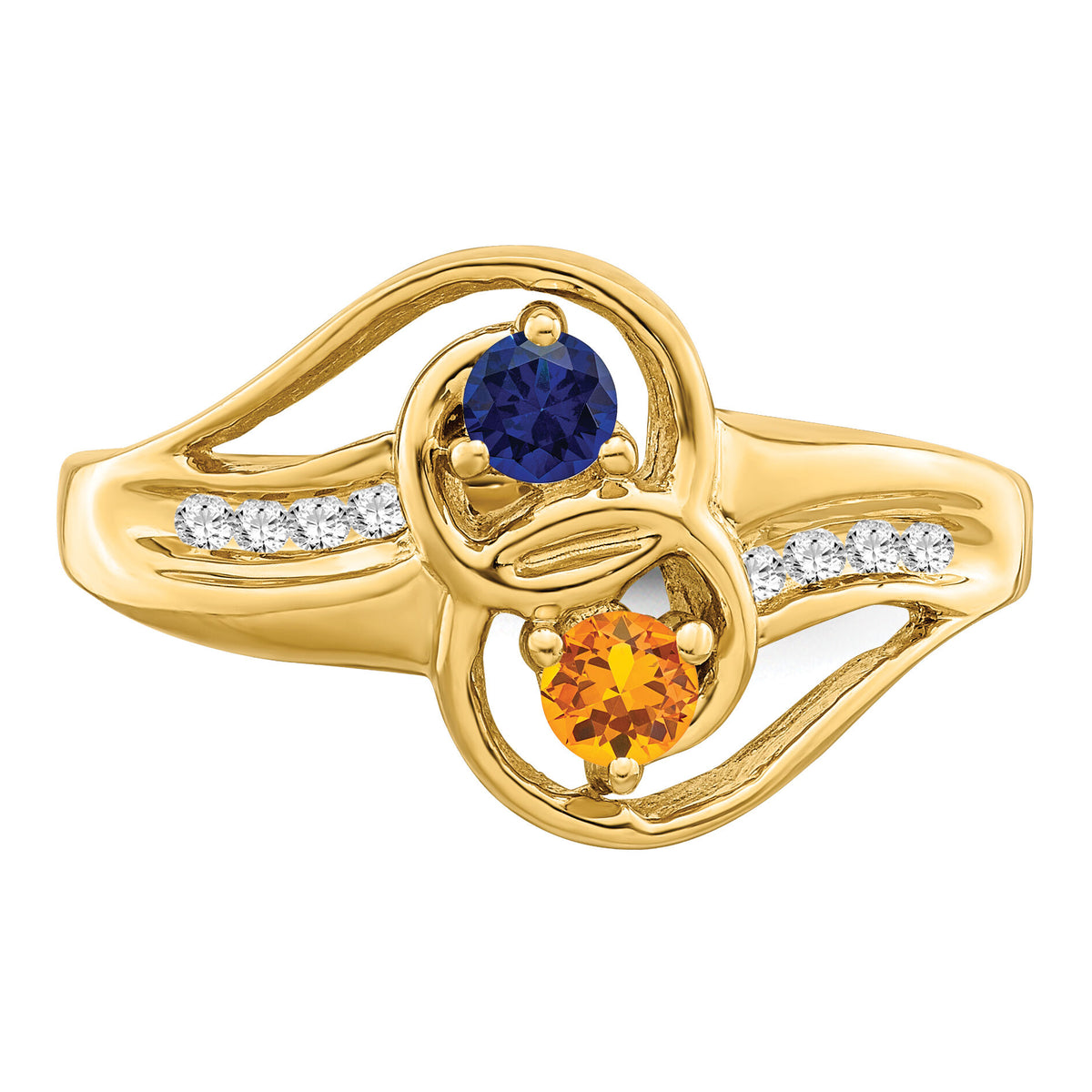 14k Family Jewelry Ring Mounting-XMR93/2